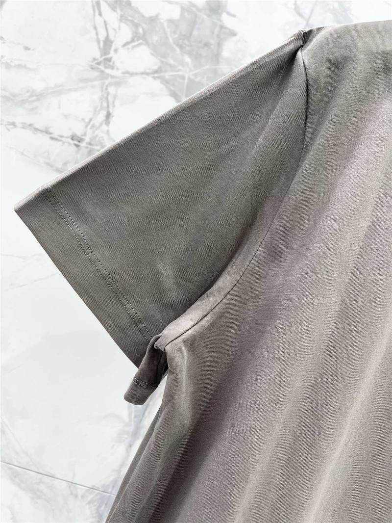 Y51 heart flocked cotton short sleeves replica d&g clothing