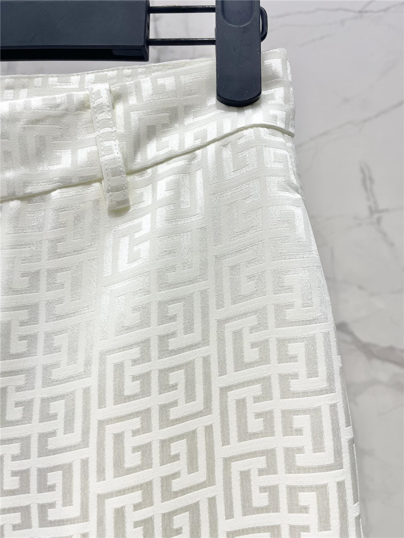 Balmain acetate labyrinth trousers replica d&g clothing