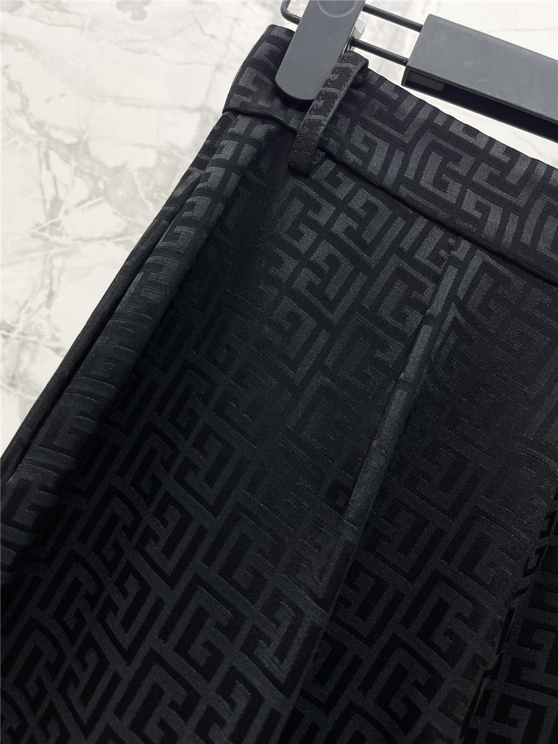 Balmain acetate labyrinth trousers replica d&g clothing