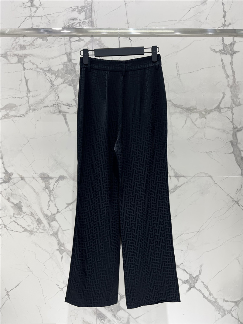 Balmain acetate labyrinth trousers replica d&g clothing