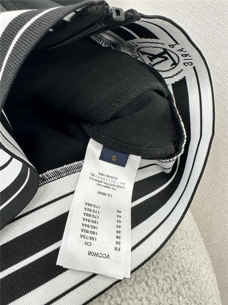 l0vis Vvtt0n lv stand collar ribbed collar short jacket replica clothing