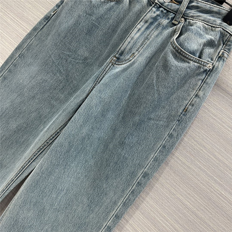 Ba1en*iaga straight wide-leg jeans replicas clothes