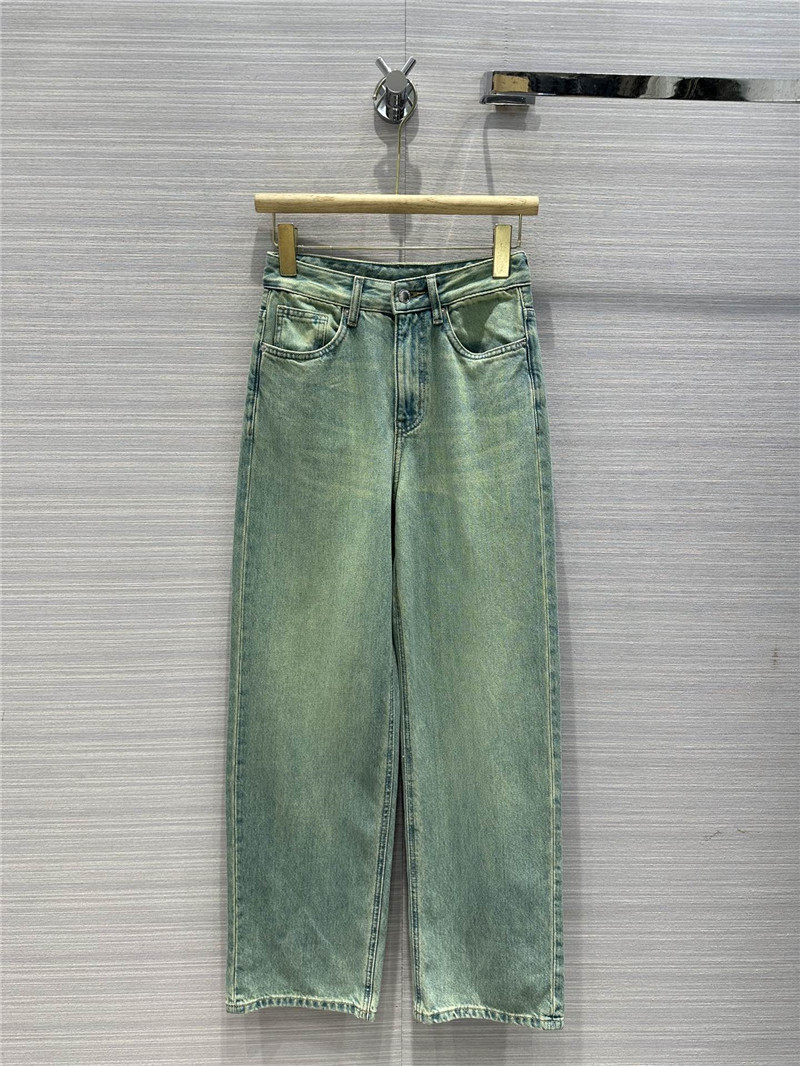 A1exa*der wang straight wide-leg jeans replica d&g clothing
