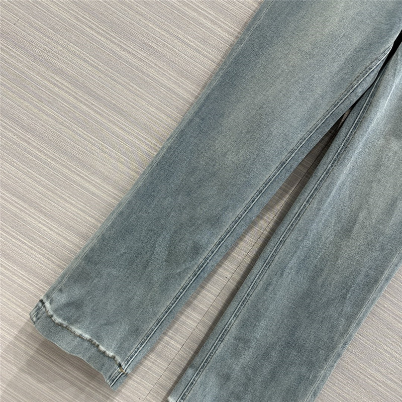 L0ew* wide leg straight jeans replica d&g clothing