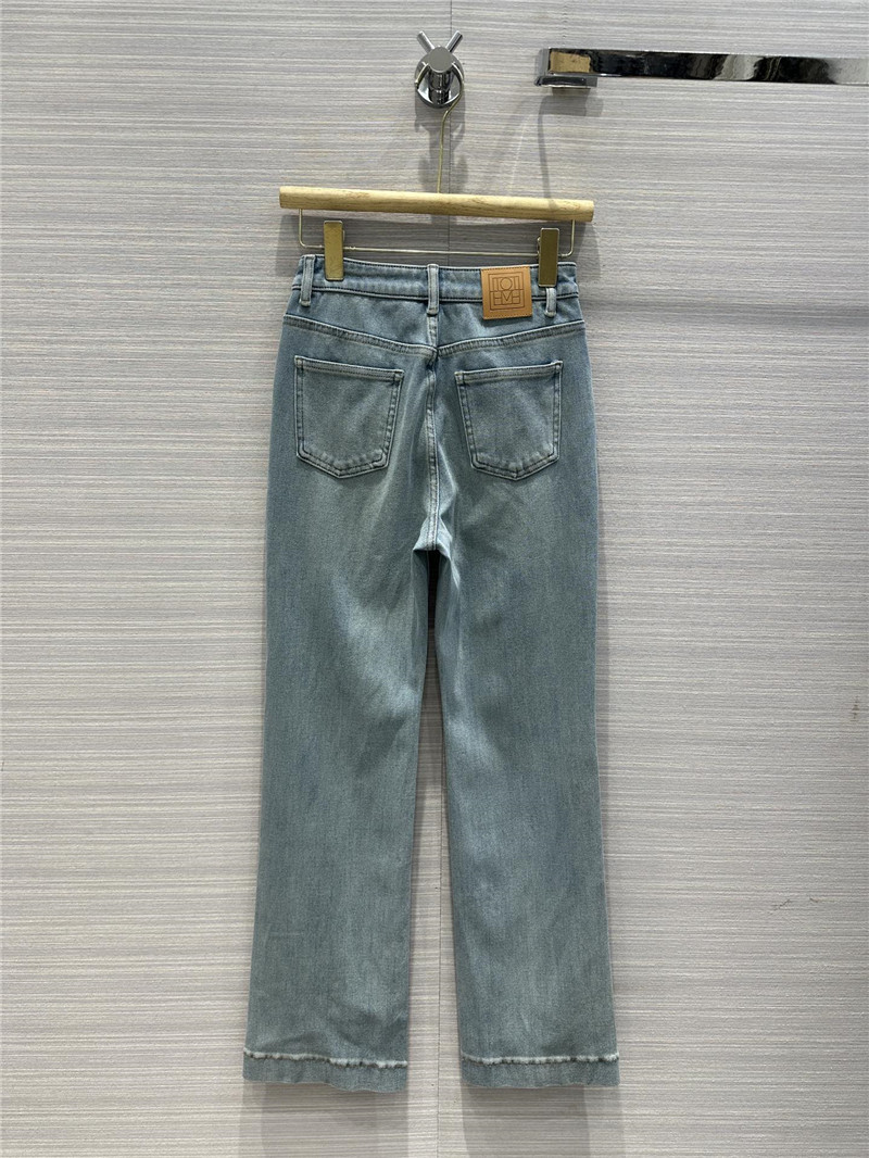 L0ew* wide leg straight jeans replica d&g clothing
