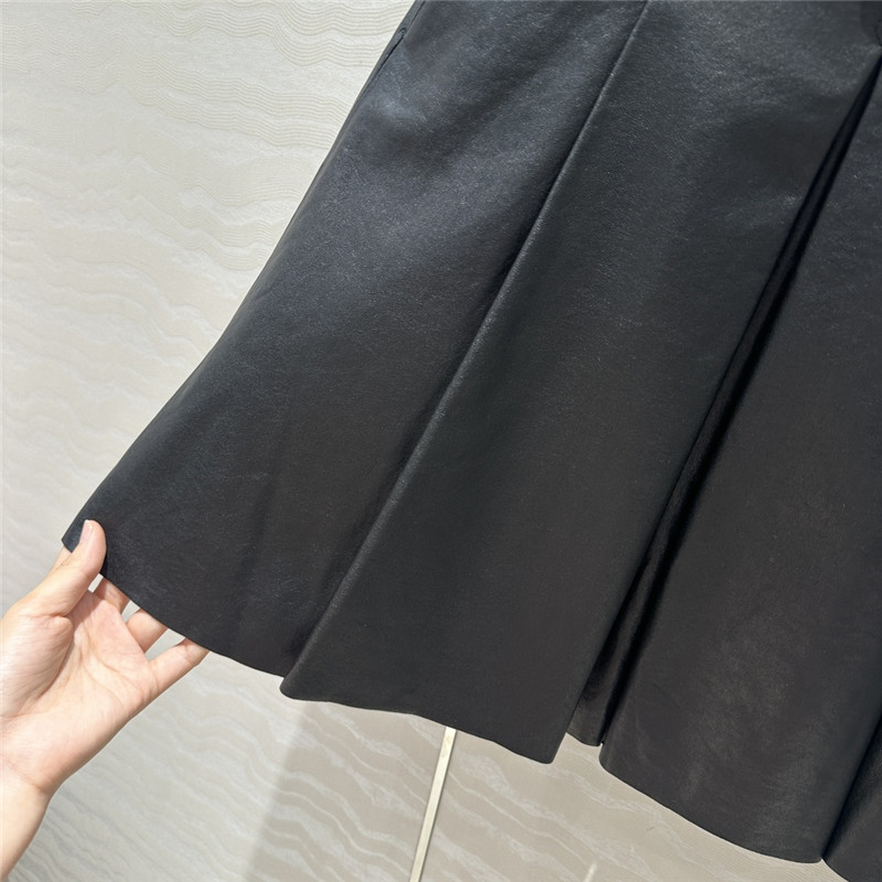 M1um1u lambskin skirt replicas clothes