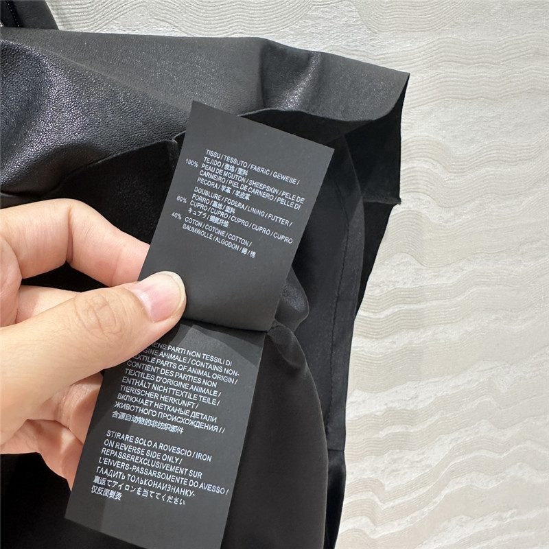 M1um1u lambskin skirt replicas clothes