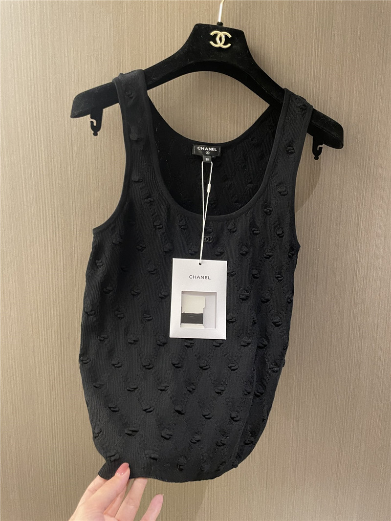 Ch**el polka dot vest replica clothing sites