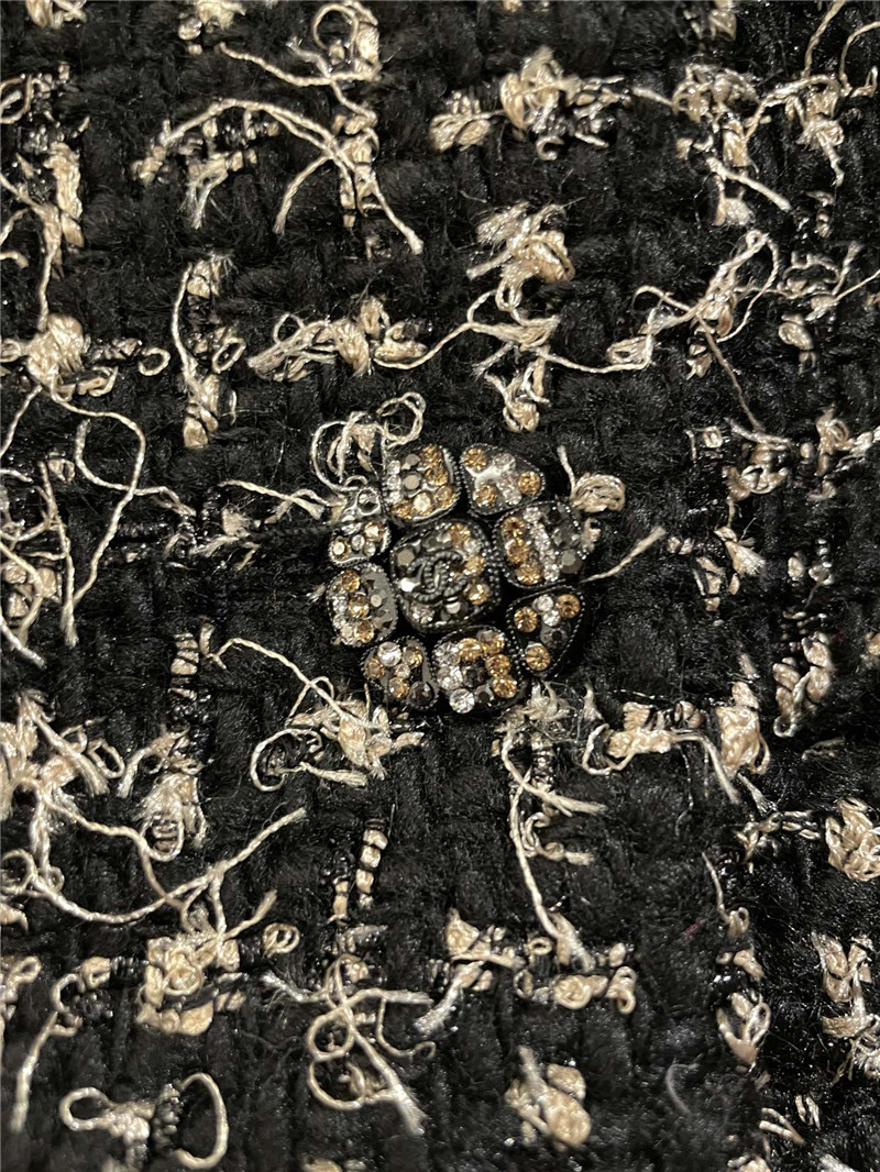 Ch**el small stand collar coat replica designer clothes