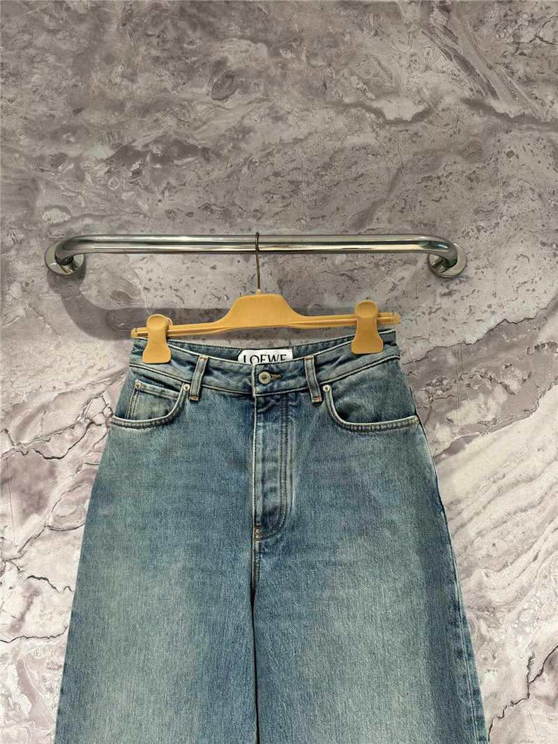 L0ew* wide leg straight jeans replica clothes