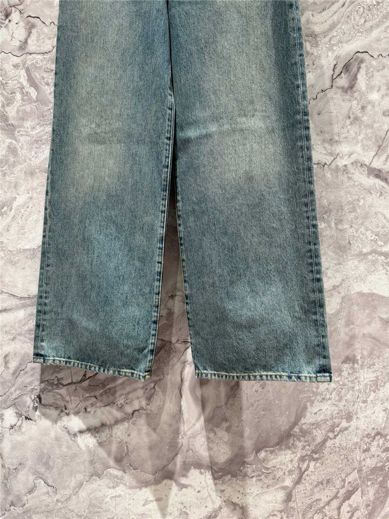 L0ew* wide leg straight jeans replica clothes