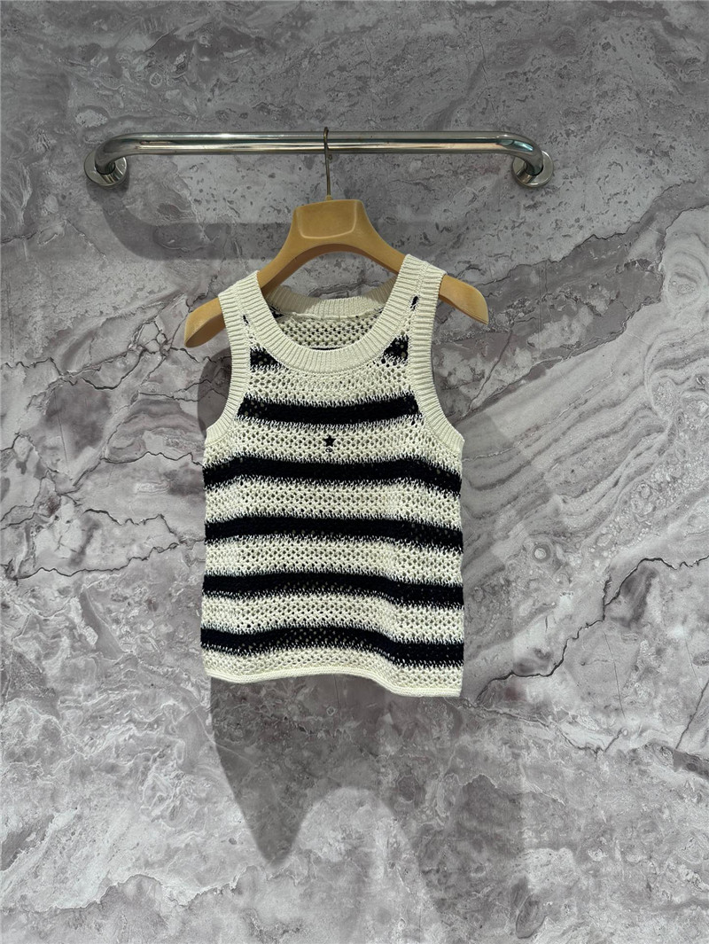 D10r hollow knit vest replica d&g clothing