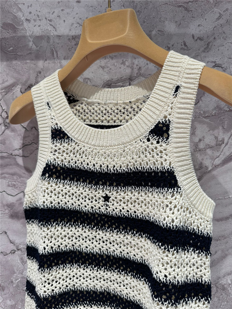 D10r hollow knit vest replica d&g clothing