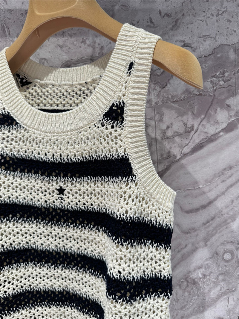 D10r hollow knit vest replica d&g clothing