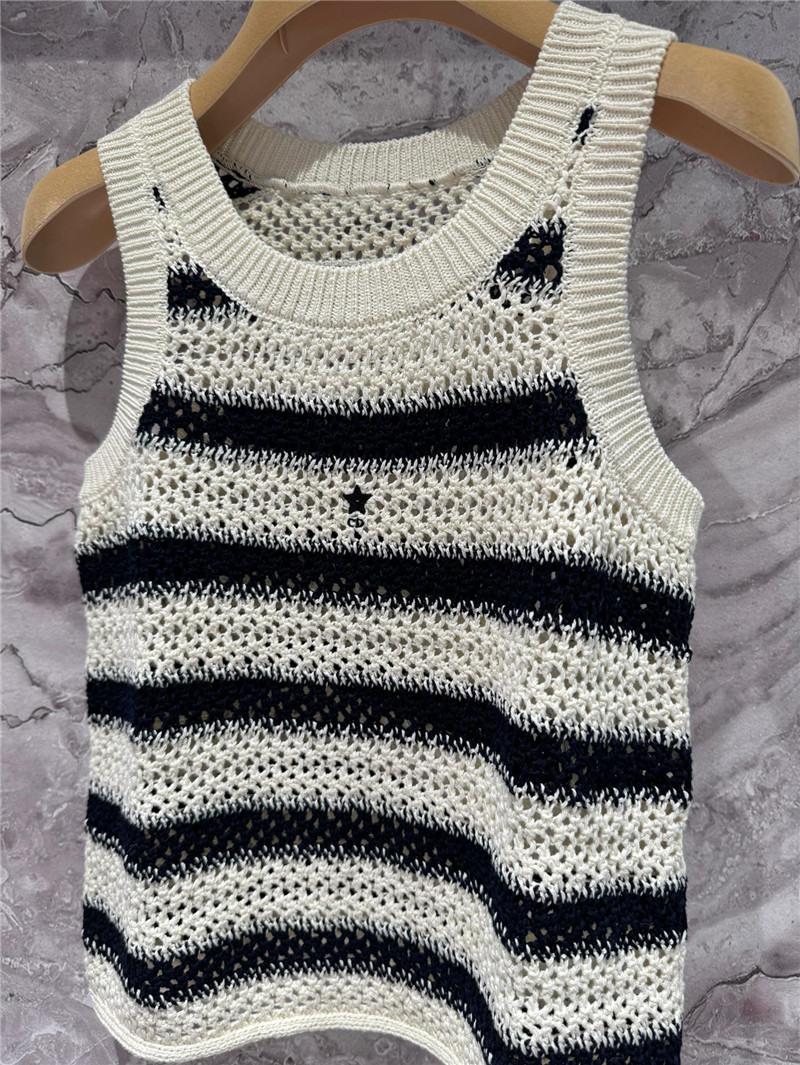 D10r hollow knit vest replica d&g clothing