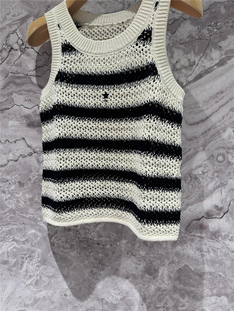 D10r hollow knit vest replica d&g clothing