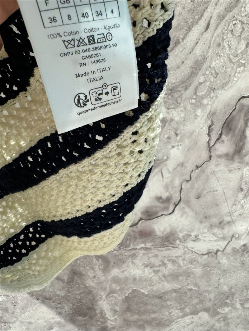 D10r hollow knit vest replica d&g clothing