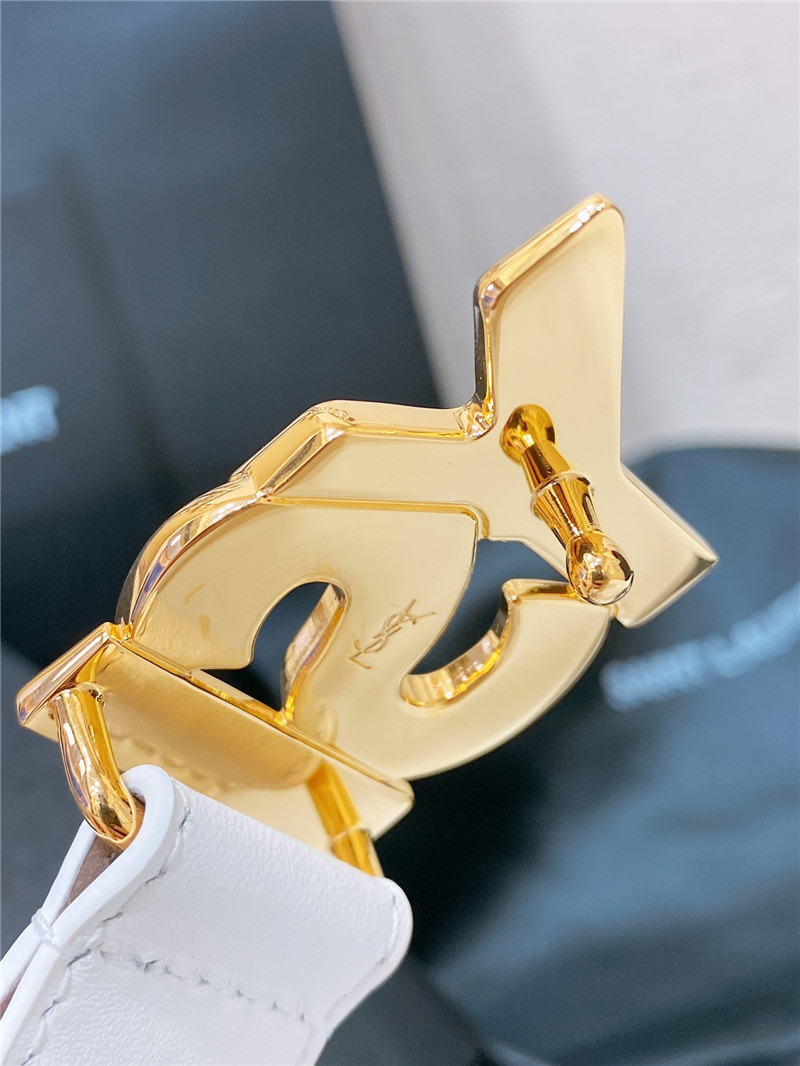 Y51 simple and versatile retro copper buckle belt