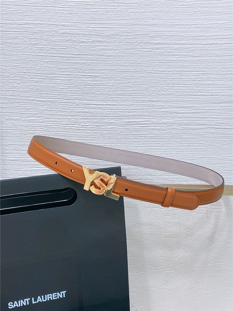 Y51 simple and versatile retro copper buckle belt
