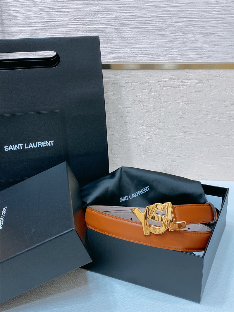 Y51 simple and versatile retro copper buckle belt