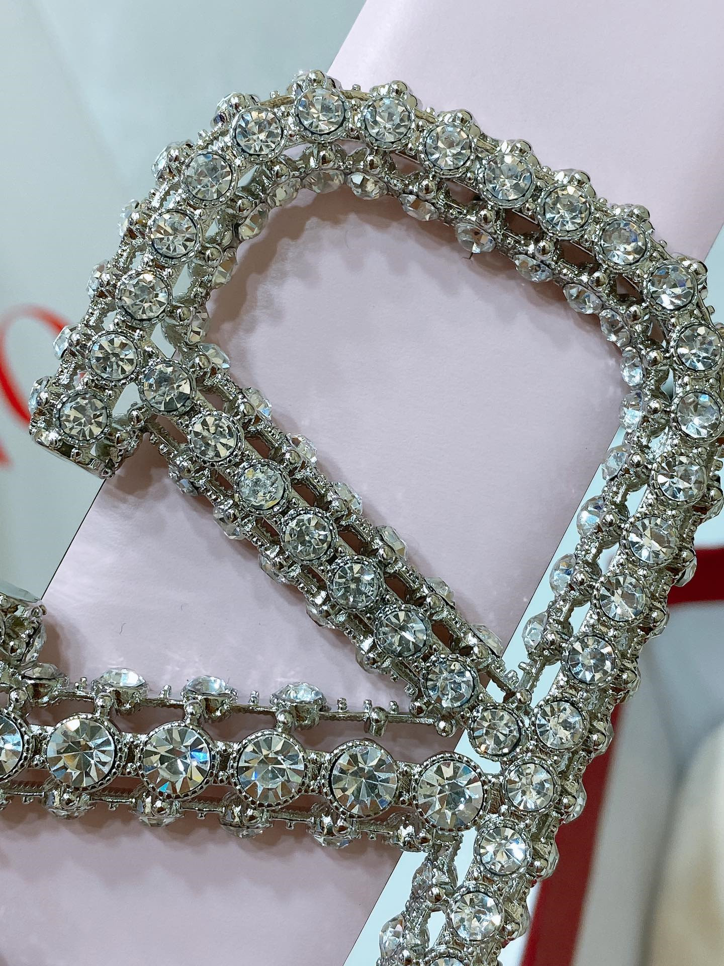 Va1e*ntin0 reversible calfskin belt