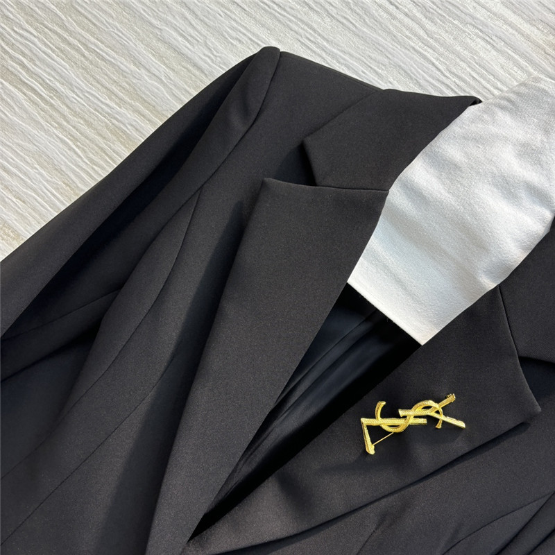 Y51 shoulder pad suit jacket replica designer clothes