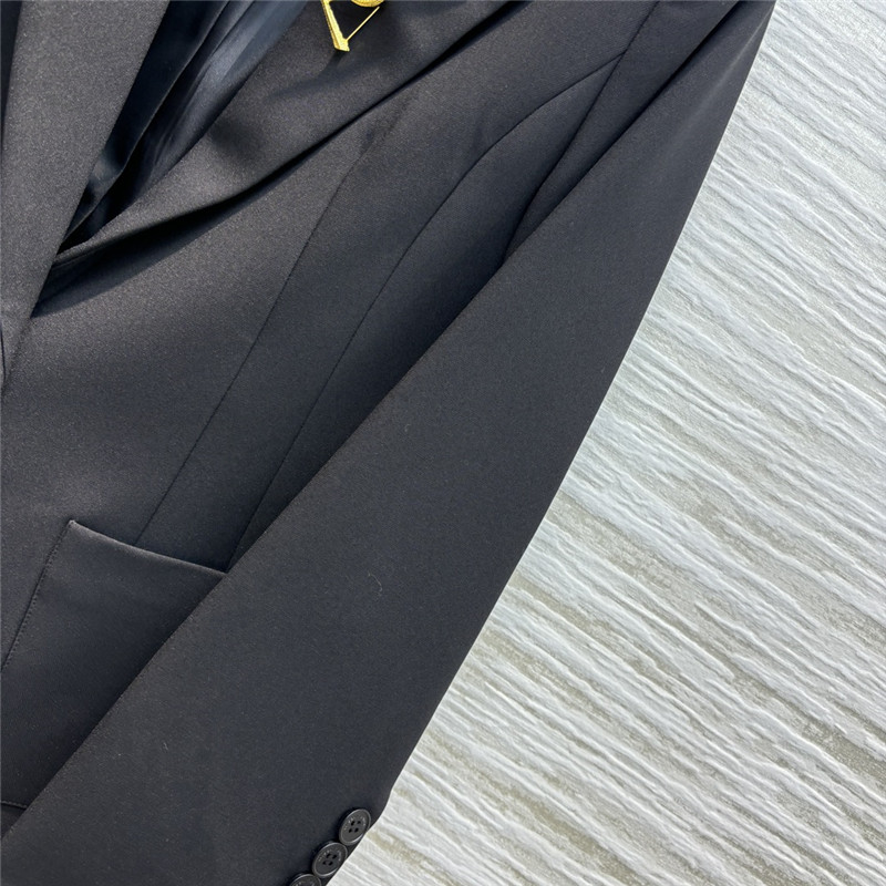 Y51 shoulder pad suit jacket replica designer clothes