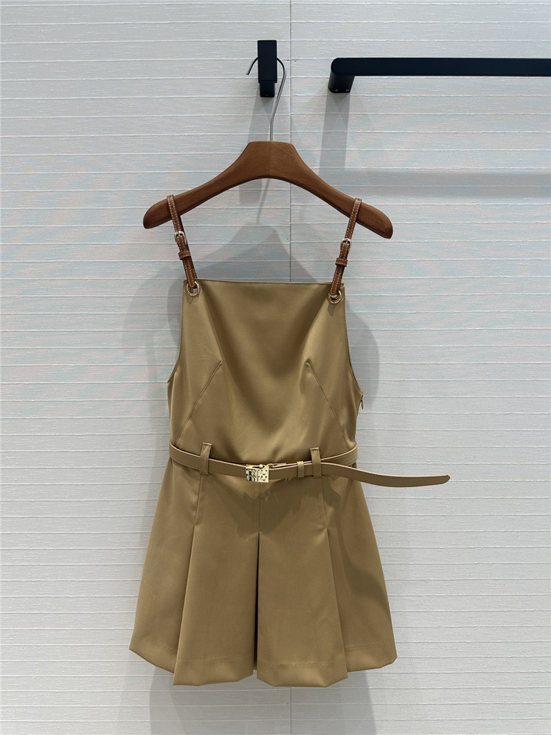 M1um1u suspender dress cheap replica designer clothes