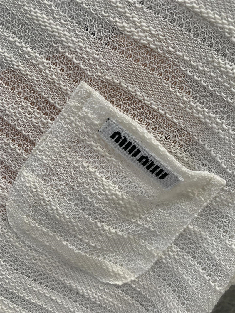 M1um1u sleeveless vest t-shirt replica clothing