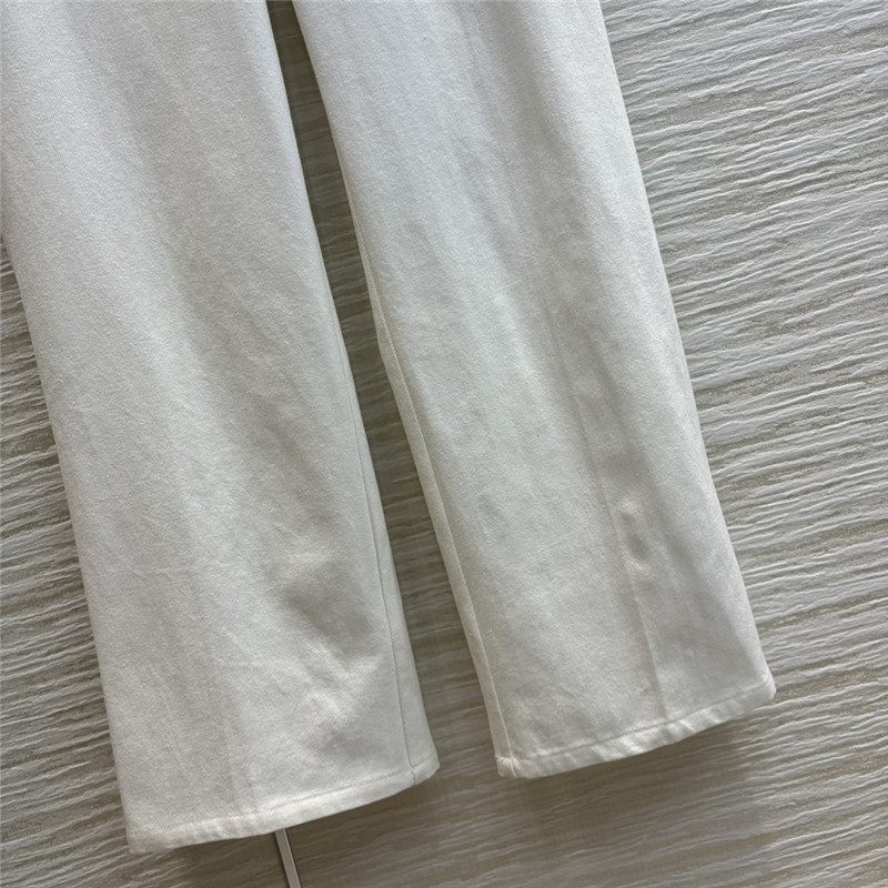 D10r front pocket letter print jeans replica clothes