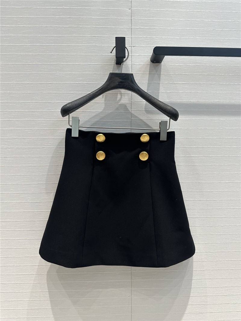 l0vis Vvtt0n lv forged metal button skirt replica d&g clothing