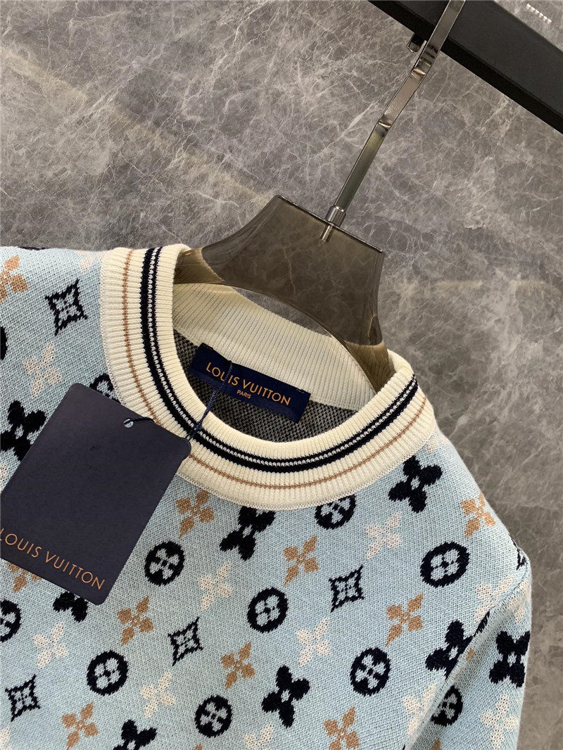 l0vis Vvtt0n lv knitted short-sleeved top replica clothing