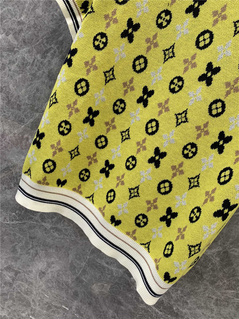 l0vis Vvtt0n lv knitted short-sleeved top replica clothing