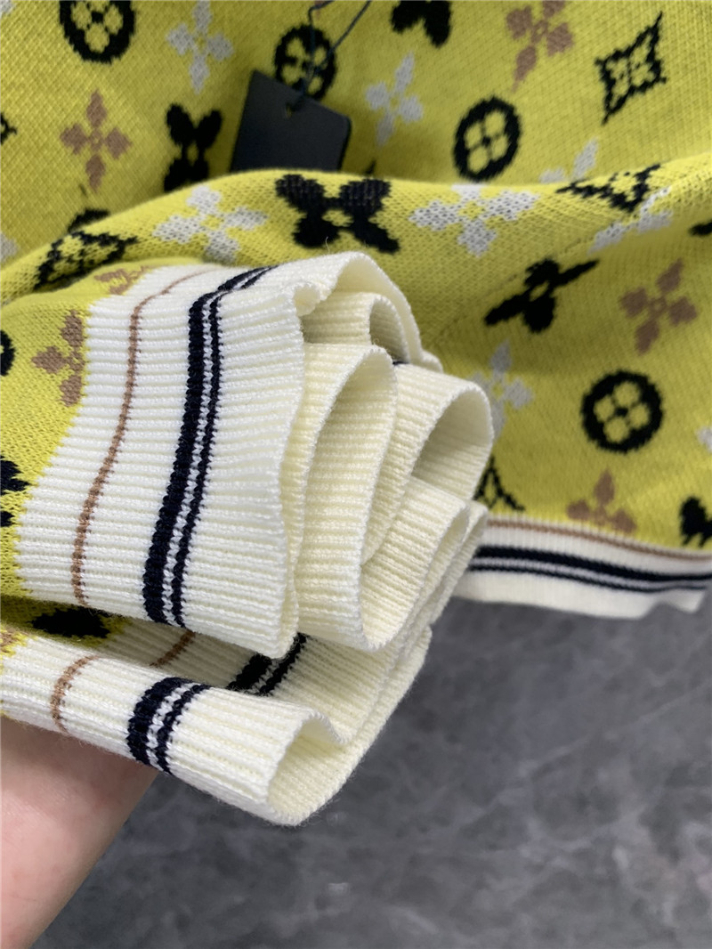 l0vis Vvtt0n lv knitted short-sleeved top replica clothing