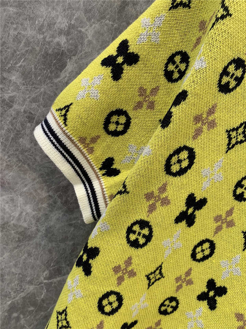 l0vis Vvtt0n lv knitted short-sleeved top replica clothing