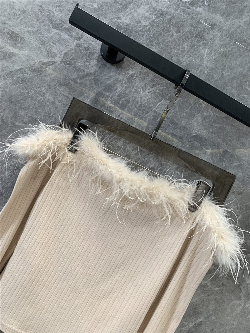 M1um1u long sleeve bottoming shirt replica clothing