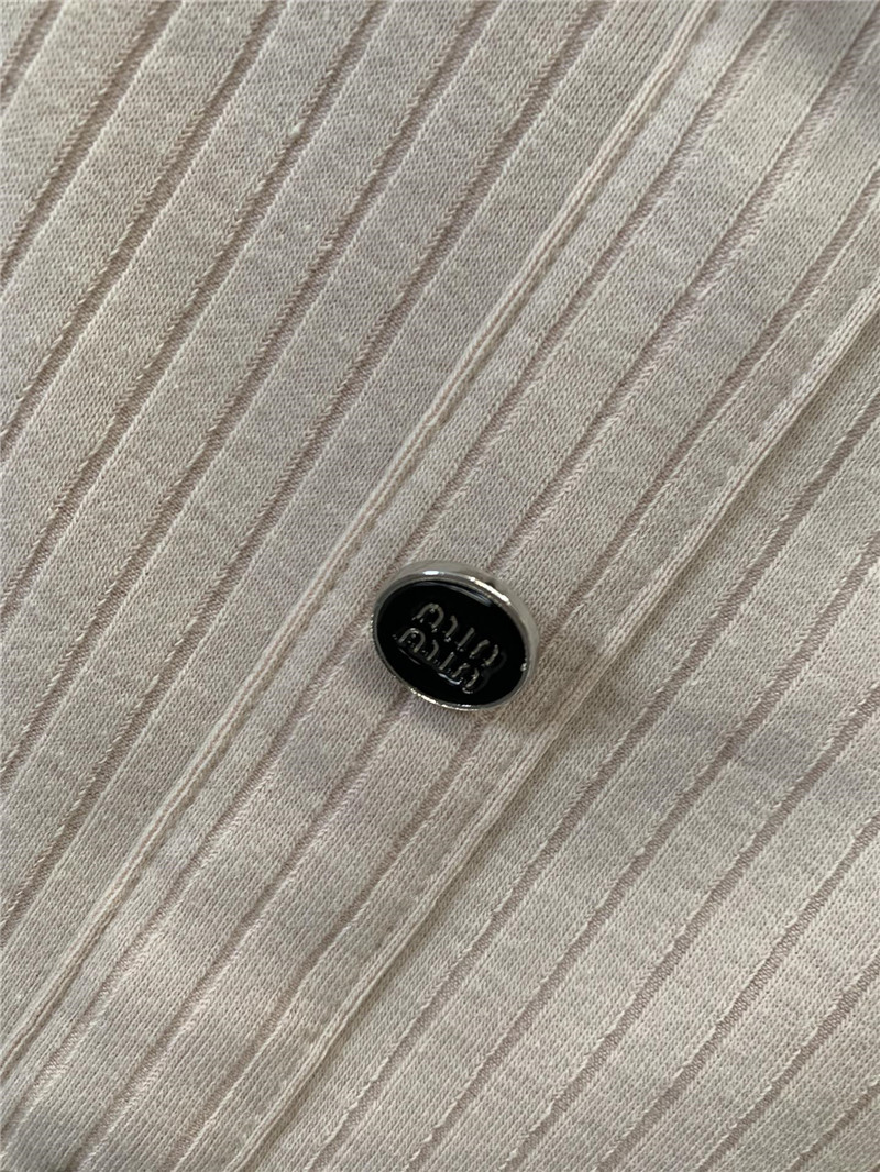 M1um1u long sleeve bottoming shirt replica clothing