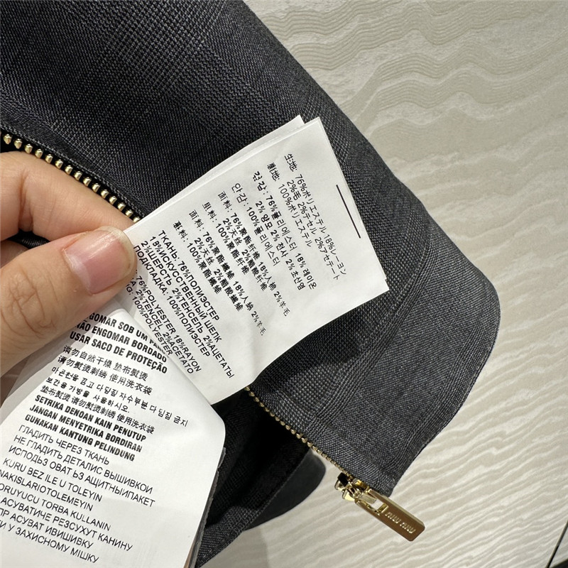 M1um1u stylish jacket replica d&g clothing