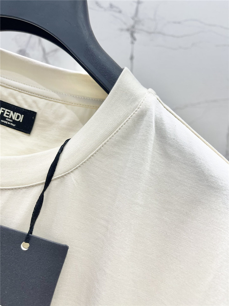 F**di round neck short sleeve replicas clothes