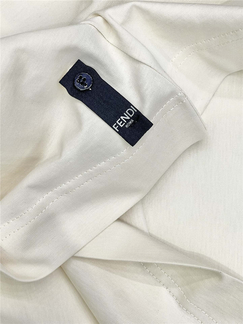 F**di round neck short sleeve replicas clothes