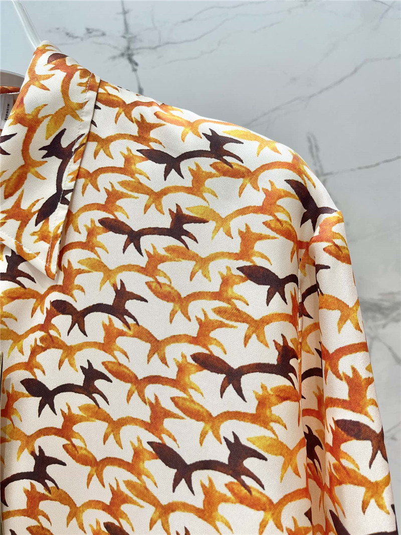 Bv*b*rry twill printed shirt replica clothing sites