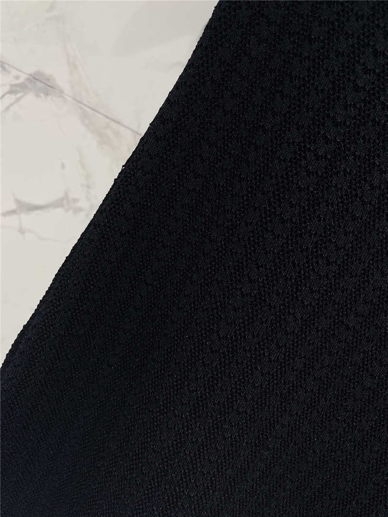 Ch**el double c color chain knitted camisole replica clothes