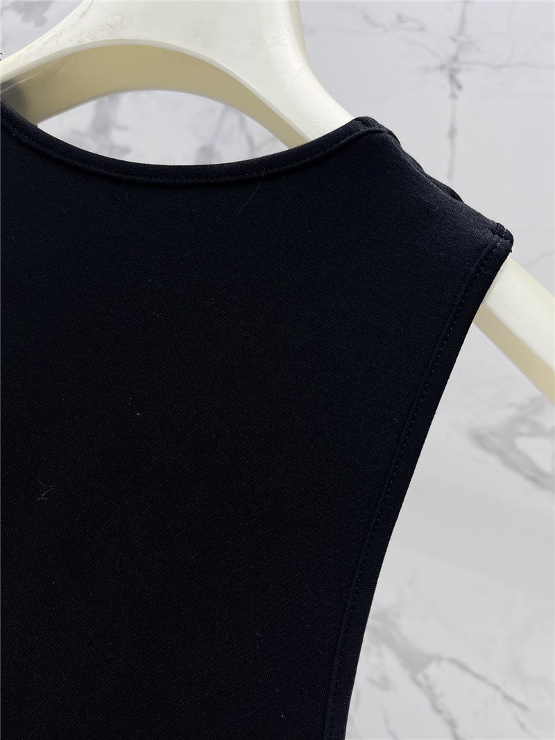 L0ew* black sleeveless dress replica d&g clothing