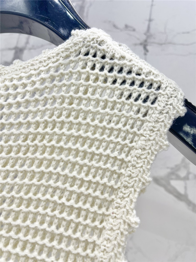 Ce1i*e hook flower hollow vest cheap replica designer clothes