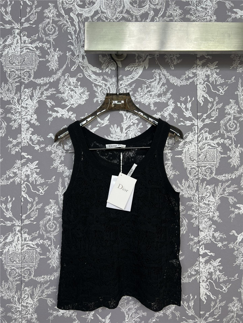 D10r new lace crochet vest replica clothes