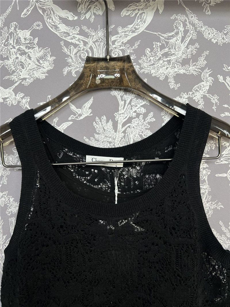 D10r new lace crochet vest replica clothes