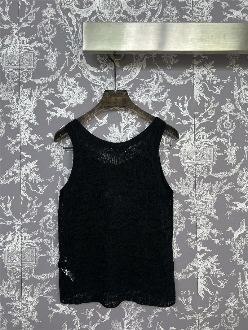 D10r new lace crochet vest replica clothes