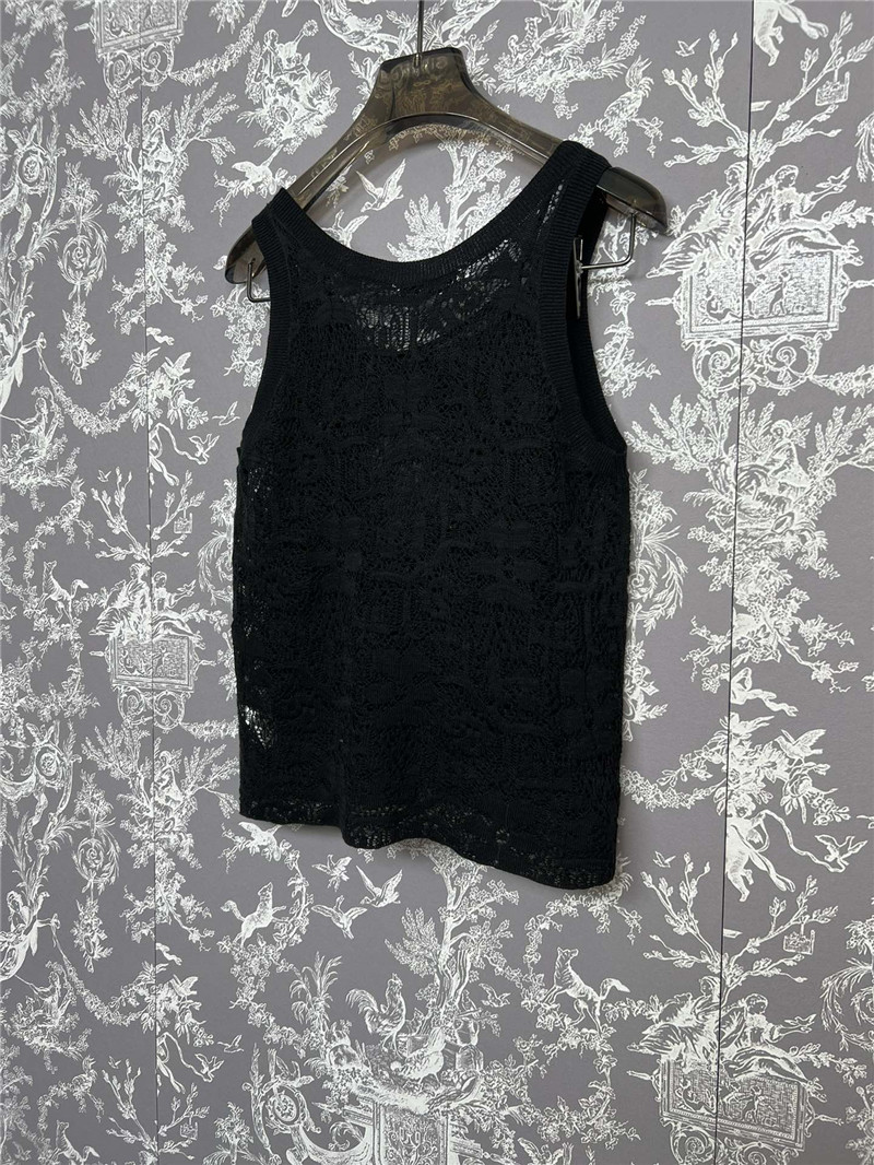 D10r new lace crochet vest replica clothes