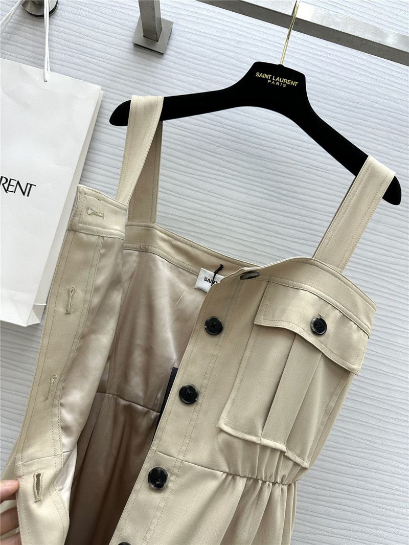 Y51 workwear style suspender tube dress replica clothes