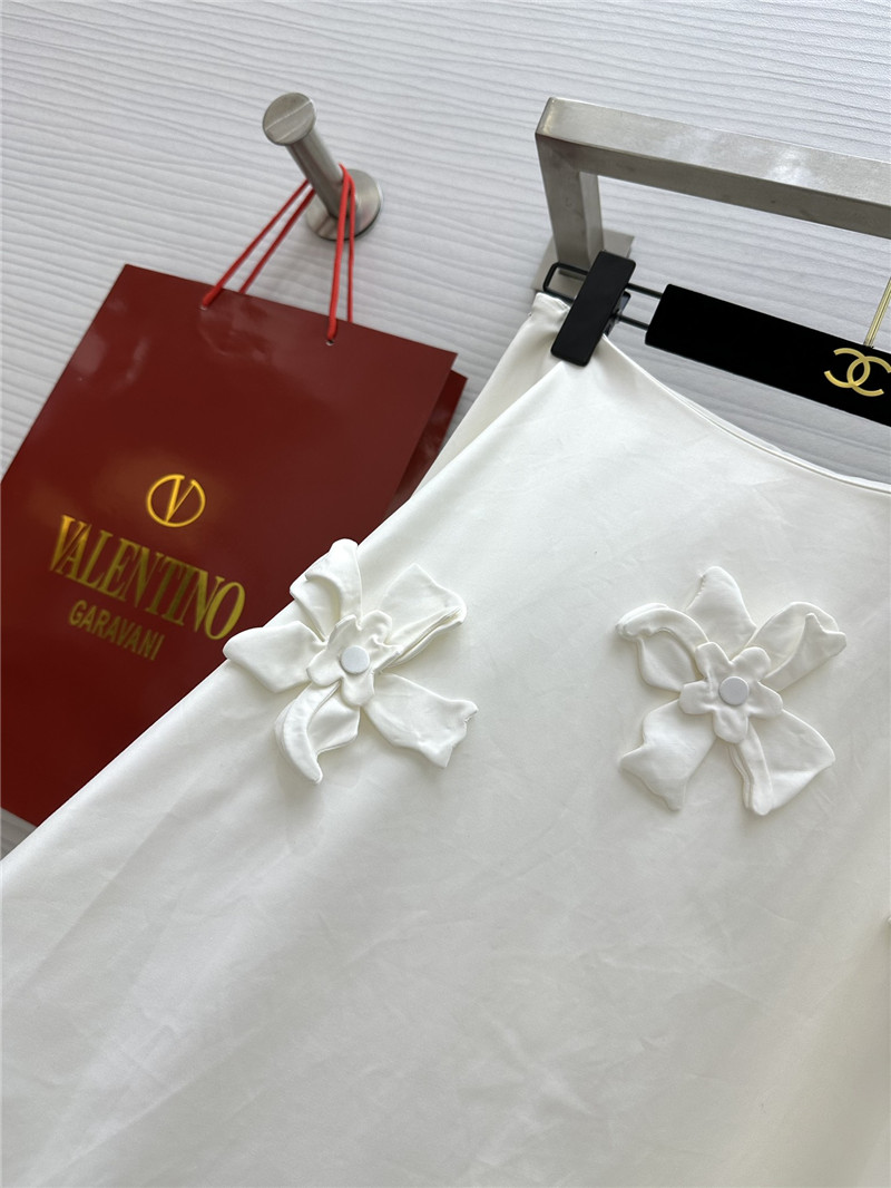 Va1e*ntin0 3d floral a-line skirt replica designer clothes